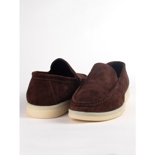 фото Мокасины belle bagnino, размер 39, коричневый