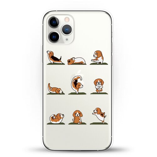 фото Силиконовый чехол зарядка от биглей на apple iphone 11 pro andy & paul