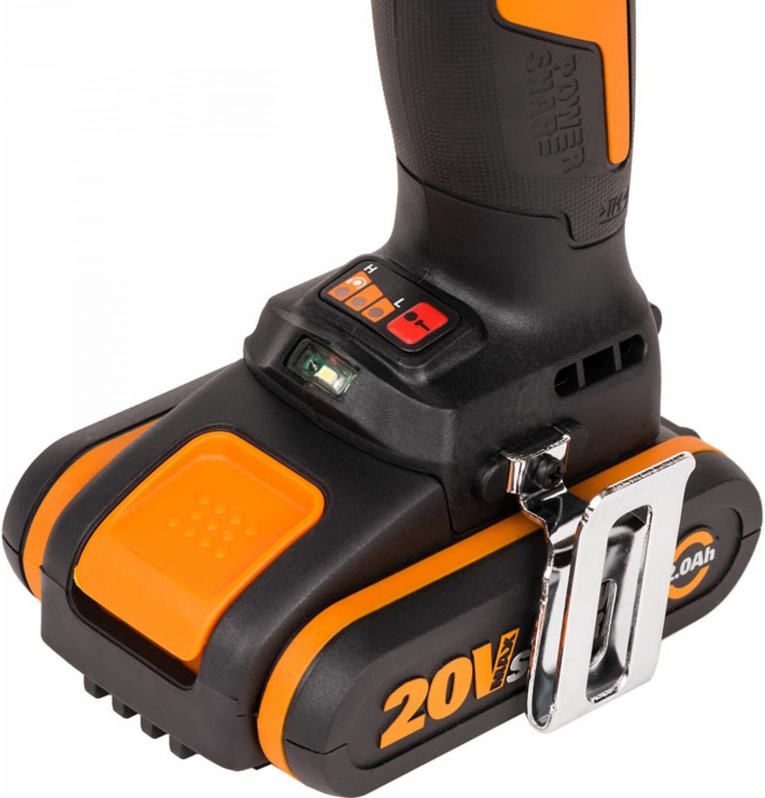 Гайковерт бесщеточный WORX 20V (300Нм) аккумуляторный - фото №4