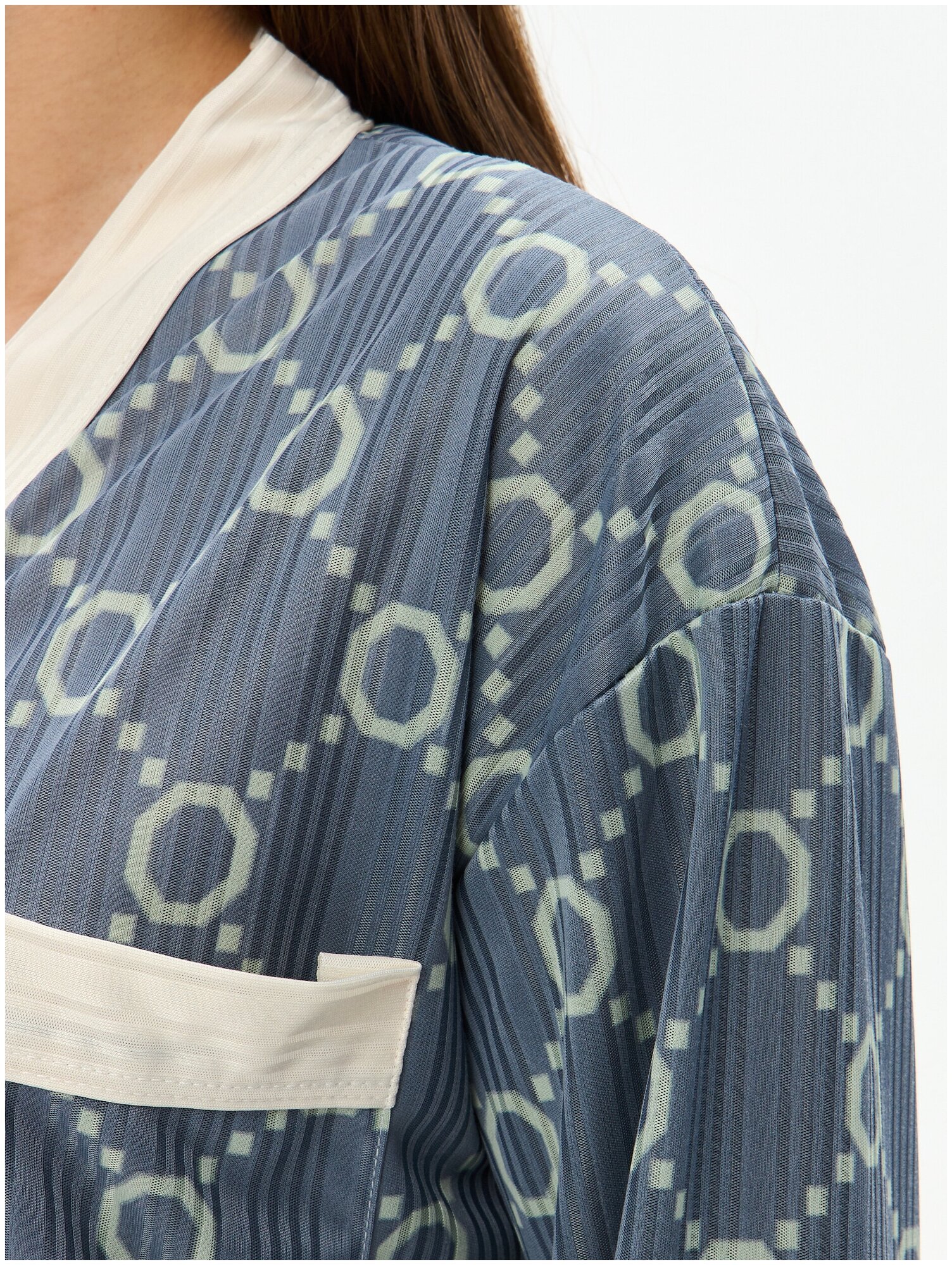 Пижама женская с брюками и рубашкой для сна, домашняя одежда 48/XXL размер - фотография № 18