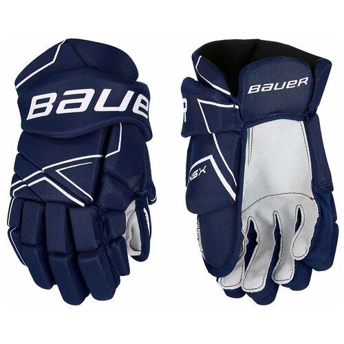 фото Защита запястий bauer nsx s18 gloves jr, р. junior (11 дюйм.), темно-синий