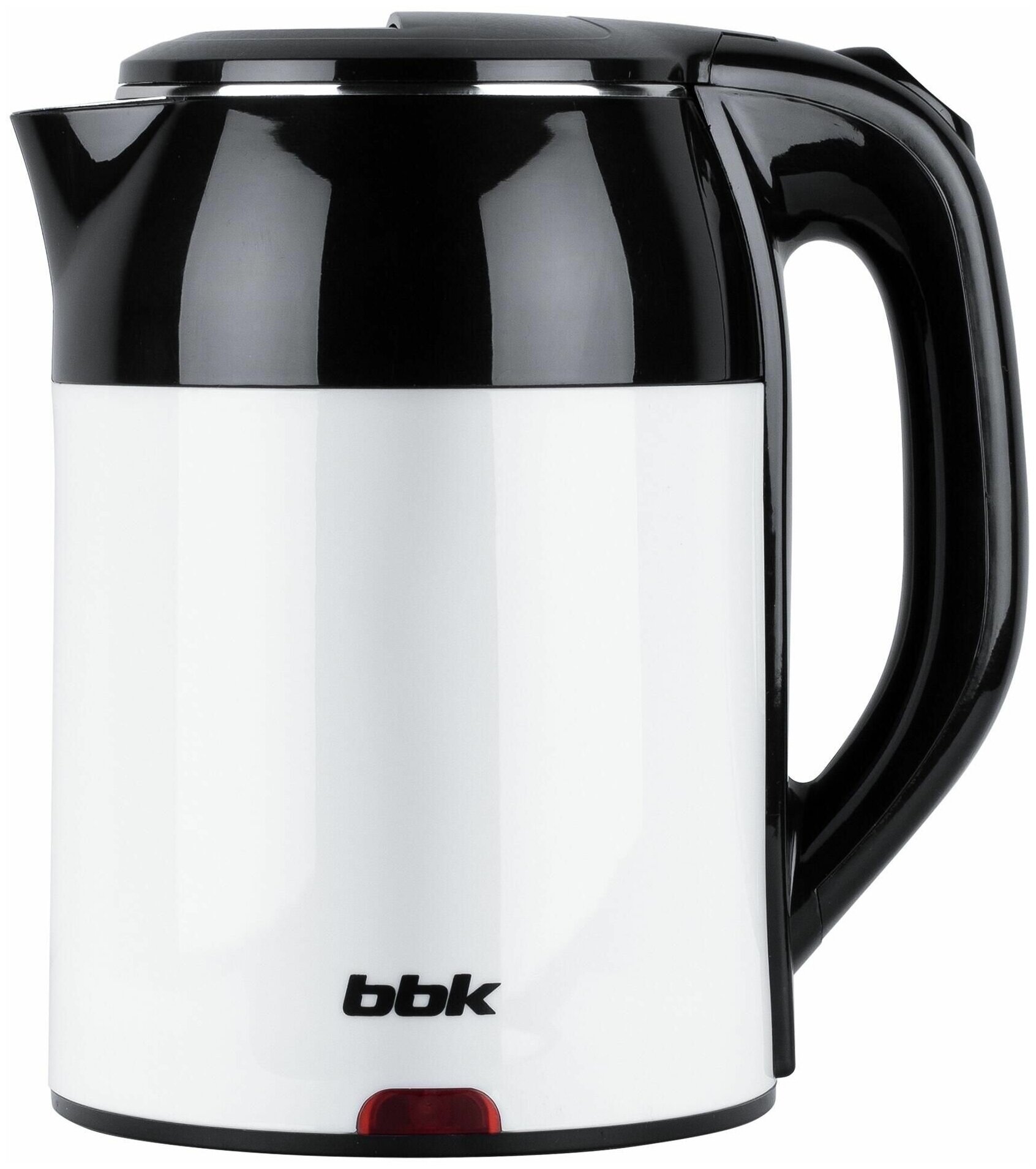 Чайник BBK EK1709P черный/белый, 1,7л, 2000Вт