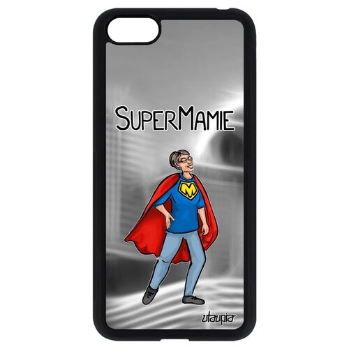 фото Чехол для мобильного y5 2018, "супербабуля" комикс бабуля utaupia