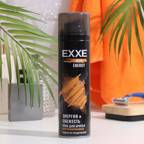 exxe пена для бритья ufc x exxe carbon hit с углём 200 мл Пена для бритья UFC x EXXE Carbon hit, с углём, 200 мл