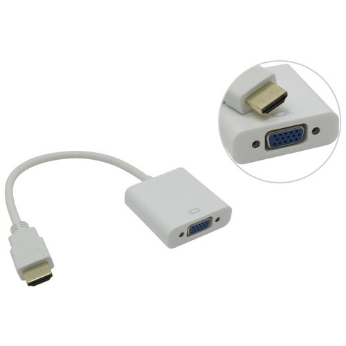 Кабель-адаптер HDMI (M) --> VGA (15F) + audio