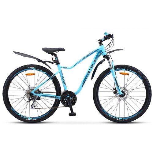 Горный MTB велосипед STELS Miss 7700 MD 275 V010 2021 рама 155 Бирюзовый 3234900₽