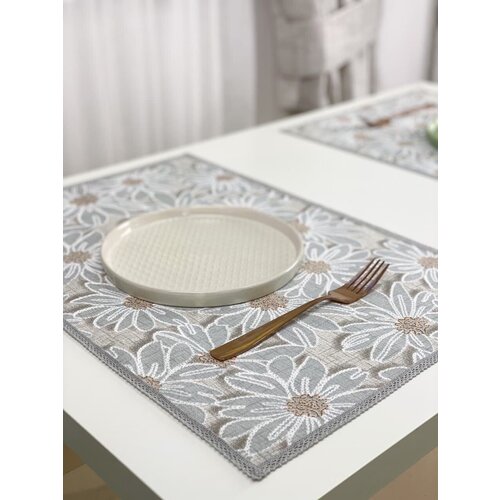 Салфетка для сервировки стола ONE LAYER из 100% хлопка прямоугольная 34х50 см, 1шт