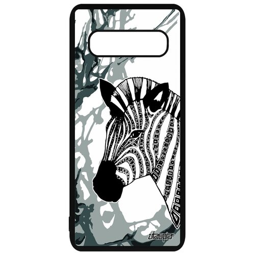 фото Чехол для телефонов samsung galaxy s10 plus, "зебра" horse африка utaupia