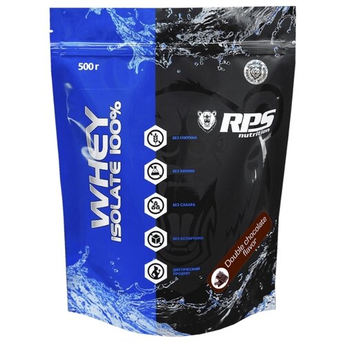 протеин rps nutrition whey isolate 100% 500 гр двойной шоколад Протеин RPS Nutrition Whey Isolate 100%, 500 гр., двойной шоколад