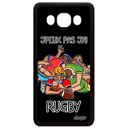 фото Чехол на мобильный samsung galaxy j5 2016, "не могу - у меня регби!" повод комикс utaupia