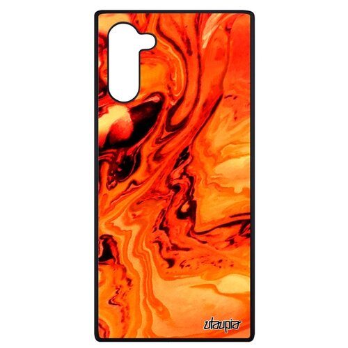 фото Чехол на мобильный galaxy note 10, "волны" краски эффект utaupia