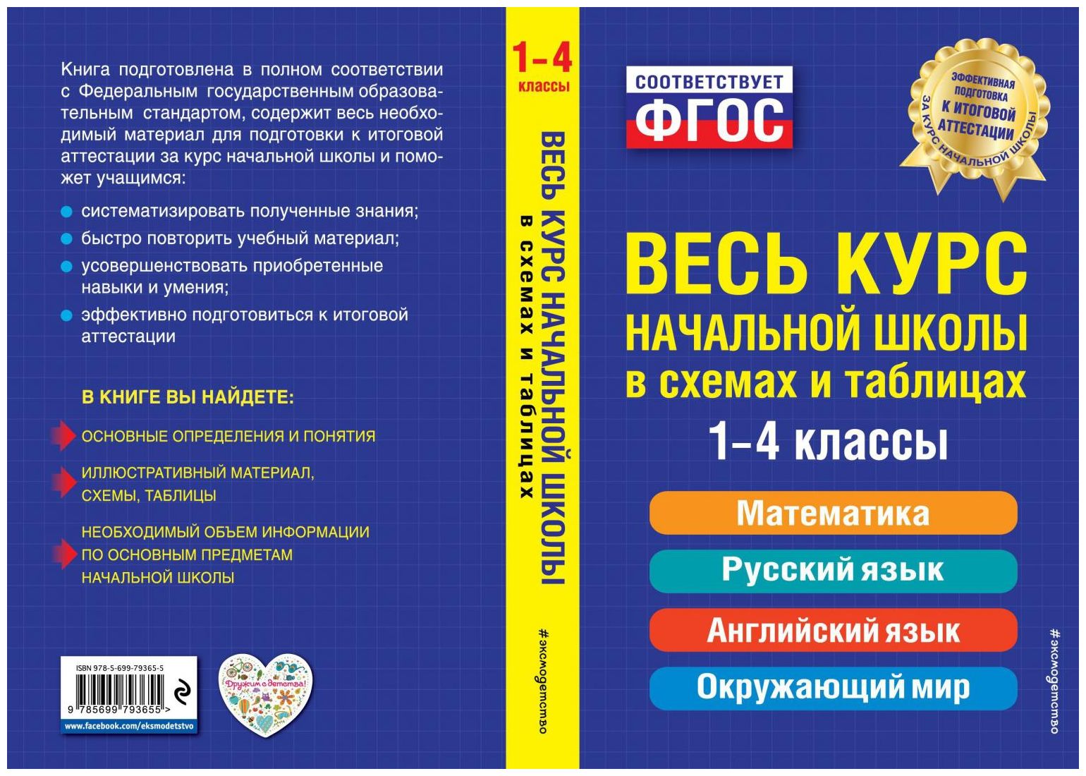 Весь курс начальной школы в схемах и таблицах. 1-4 классы. - фото №2