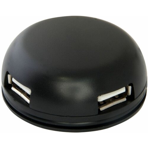 USB-концентратор Defender Quadro Light (83201), разъемов: 4, 15 см, черный usb концентратор defender quadro infix 83504 разъемов 4 черный