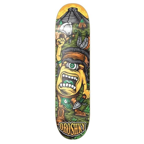 фото Дека для скейтборда для скейтборда droshky deck minion series native warrior 8x31.75