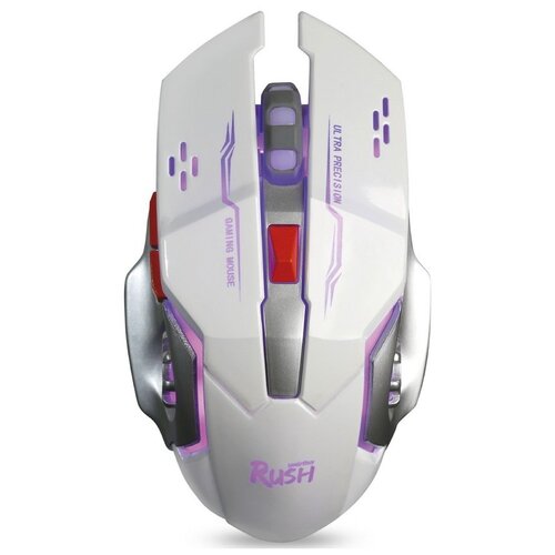 Мышь SmartBuy Rush Winning Avatar, белый проводная игровая мышь fantech blake x17 space edition белый