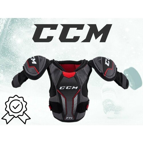 Нагрудник игрока детский CCM Jetspeed FT1 (YTH, L) шорты ccm jetspeed 350 yth m bk