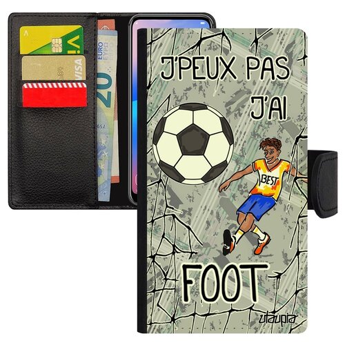 фото Чехол книжка для мобильного samsung galaxy a5 2017, "не могу - у меня футбол!" спорт повод utaupia