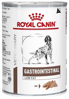 Влажный корм для собак Royal Canin "Gastro Intestinal Low Fat" (диета при нарушениях пищеварения), 410 г