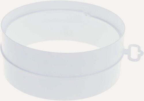 Изображение товара Муфта ERA 15СКП, соединитель круглых каналов, белая, пластик, диаметр 150мм