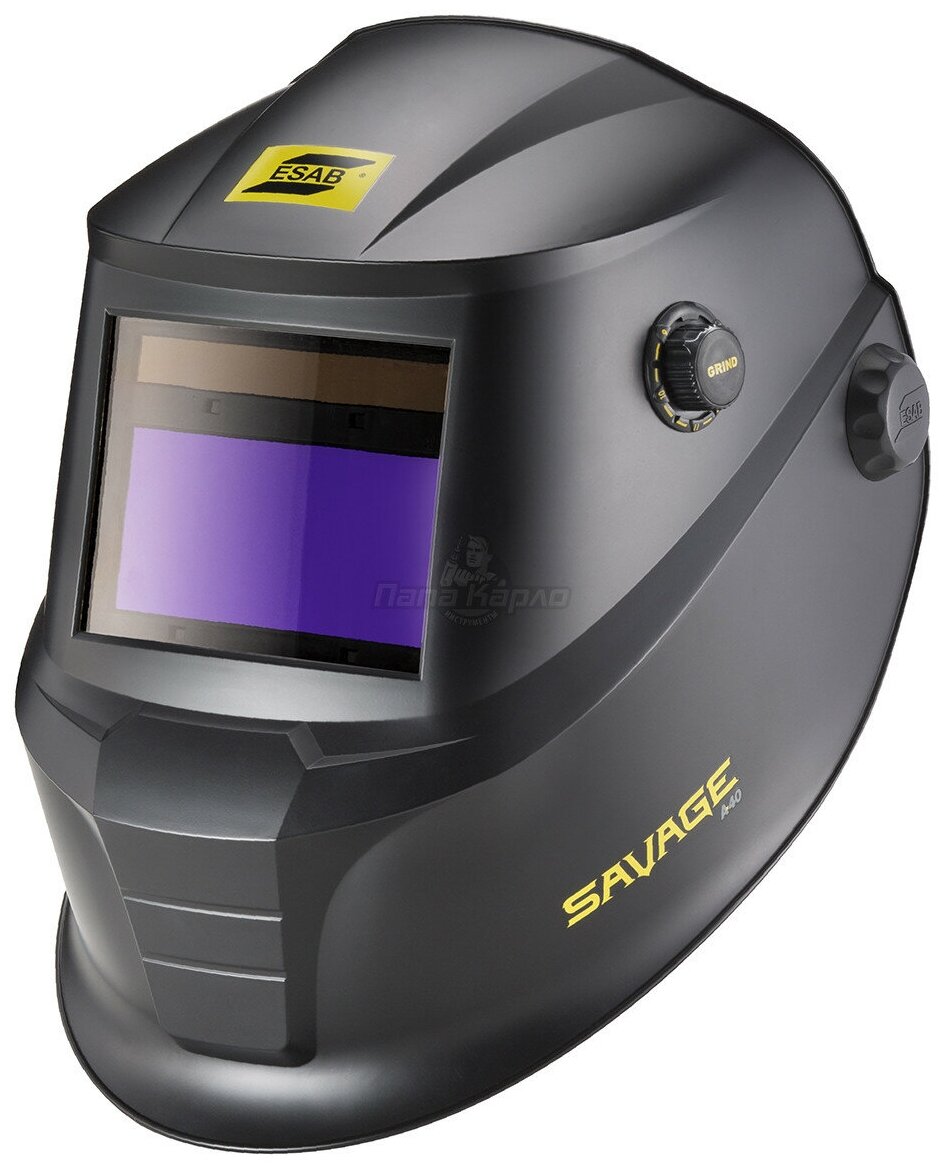 Маска ESAB Savage A40 черная TRUE COLOR // ESAB