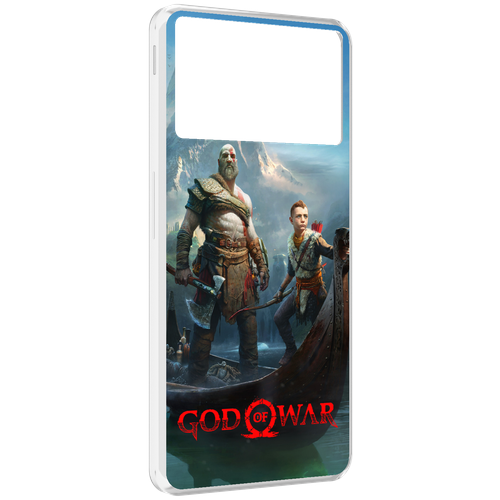 Чехол MyPads God Of War Кратос Атрей для ZTE Nubia Z40S Pro задняя-панель-накладка-бампер чехол mypads god of war кратос для zte nubia red magic 7 pro задняя панель накладка бампер