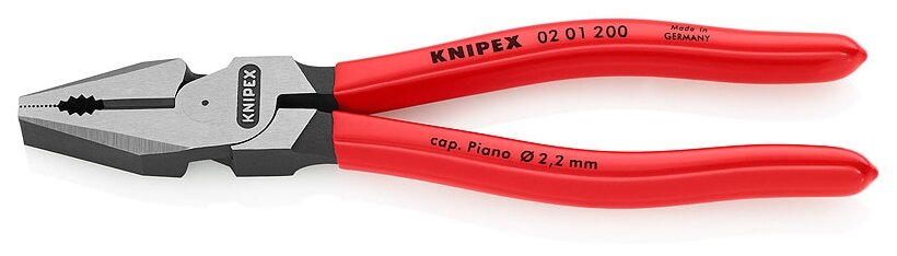 Пассатижи Knipex 02 01 200 200 мм