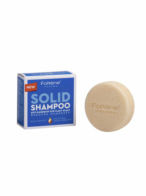 FOLTENE Pharma Твердый шампунь против перхоти - Solid Shampoo Anti Dandruff 75 гр