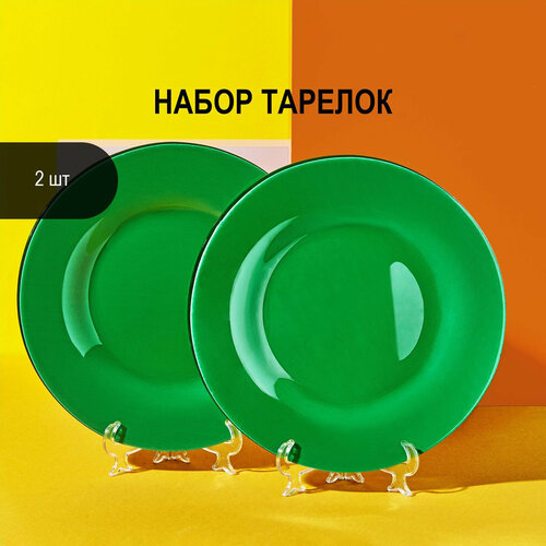 Набор обеденных тарелок Green city 26 см 2 шт