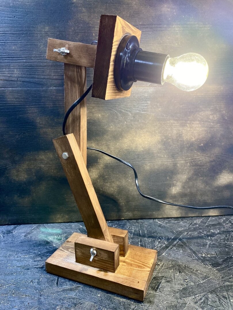 фото Настольный светильник Лофт