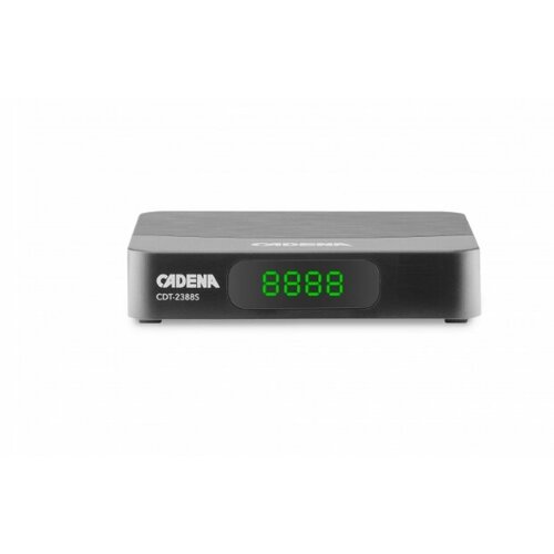 Цифровой ресивер DVB-T2 CADENA CDT-2388S черный черный, серый