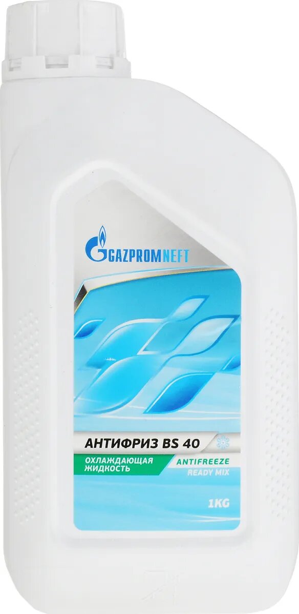 GAZPROMNEFT 2422210190 Антифриз Gazpromneft BS 40 G12 готовый -40 зеленый 1 кг 2422210190