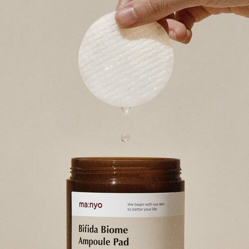 Увлажняющие пэды с бифидокомплексом Manyo Bifida Biome Ampoule Pad (70 шт/150 ml) • Маньо