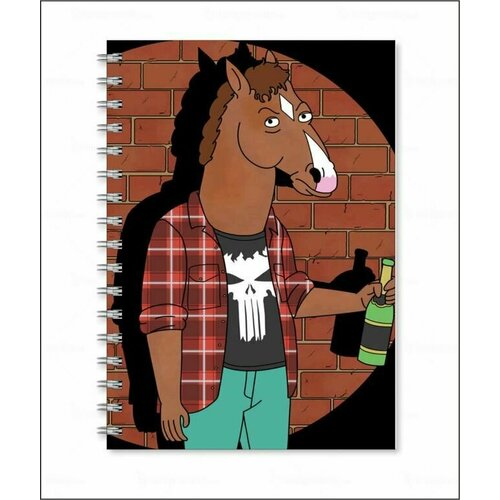 Тетрадь Конь БоДжек, BoJack Horseman №5 бокс конь боджек bojack horseman 8 ваша картинка