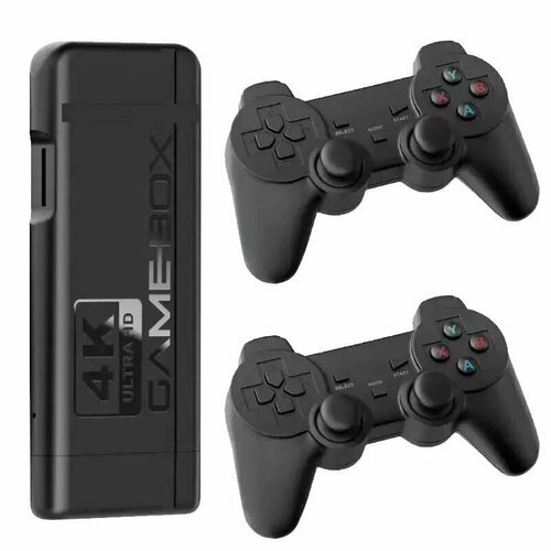 Игровая приставка Game Stick GAMEBOX 64 GB, 4K, портативная консоль, ретро-консоль