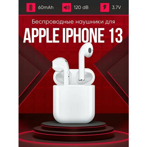 Беспроводные наушники для телефона айфон 13 Полностью совместимые наушники со смартфоном apple iphone 13 i9S-TWS 37V 60mAh 129000₽