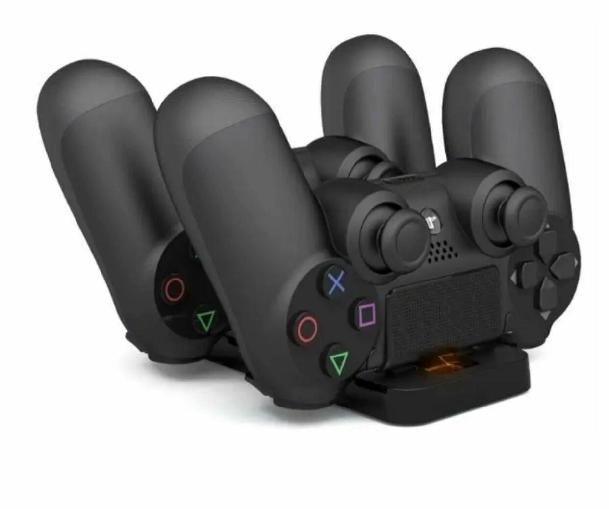 Dobe Зарядная станция для геймпадов Sony Dualshock 4 (TP4-002), черный 2, 1 шт.