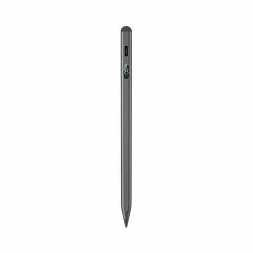Стилус активный Magic Pencil для планшетов, универсальный, графит, Deppa, 63161 серый