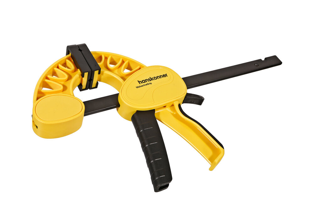 Струбцина быстрозажимная 150мм 180200кгс сжимразжим hanskonner