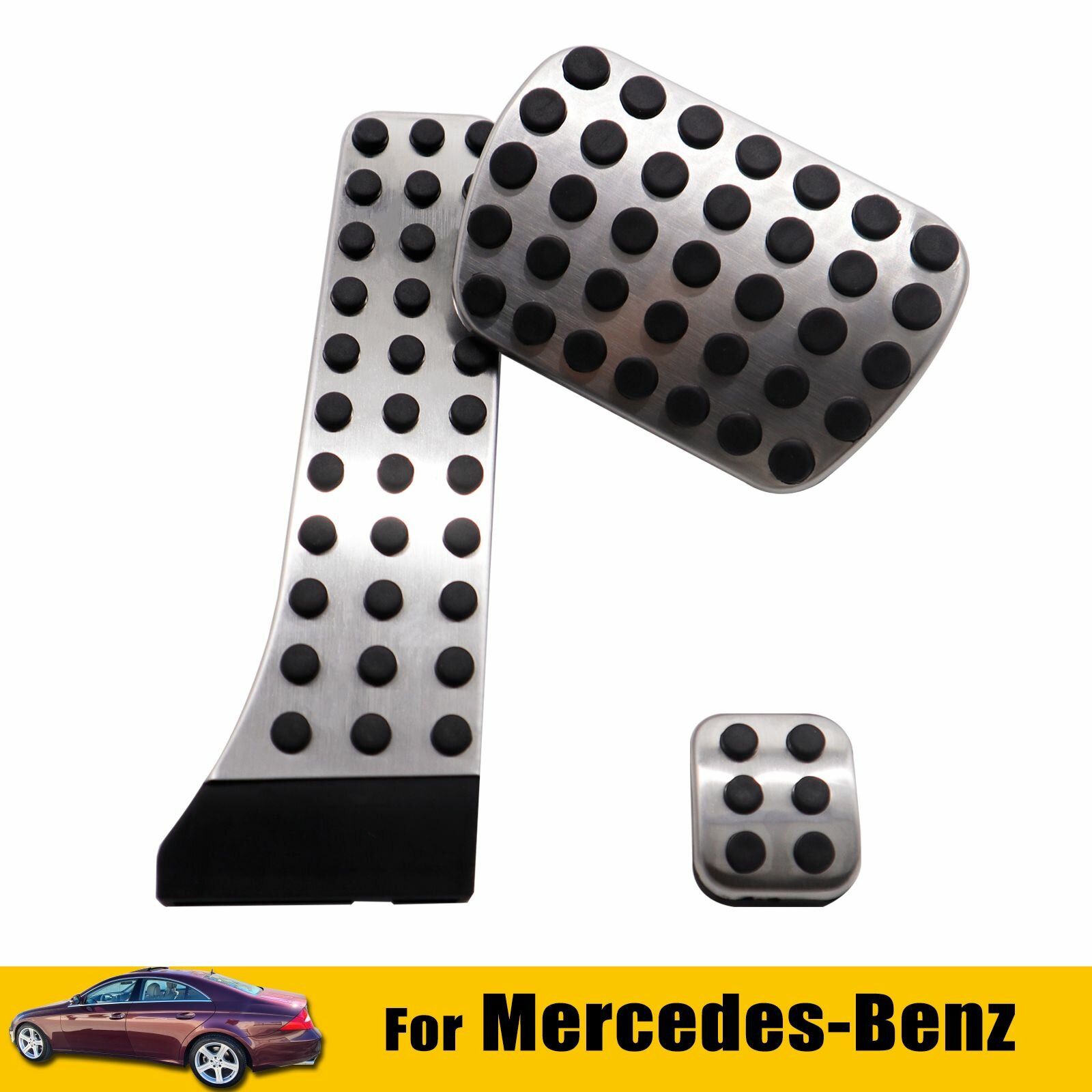 Накладки на педали газа для Mercedes Benz/Мерседес-Бенц W203 W204 W205 W21 W211 W212 C207 W220 W221 W222 C219 C218 C208 X204 R170 R171 R231