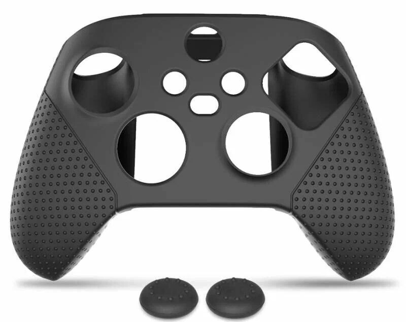 Силиконовый чехол + насадки Dobe Protective Suit для геймпада Xbox Series (TYX-0626), Black