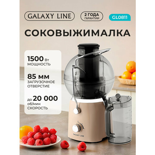 Соковыжималка электрическая GALAXY LINE GL0811/розовый