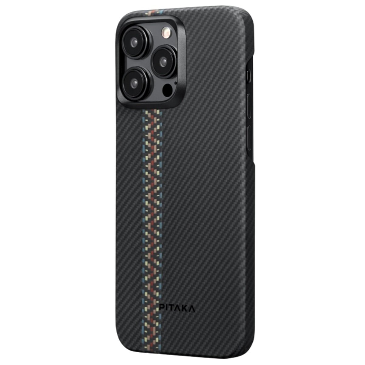 Чехол Pitaka Fusion Weaving MagEZ Case 4 для iPhone 15 Pro Max (6.7"), Rhapsody, кевлар (арамид) — фото 1