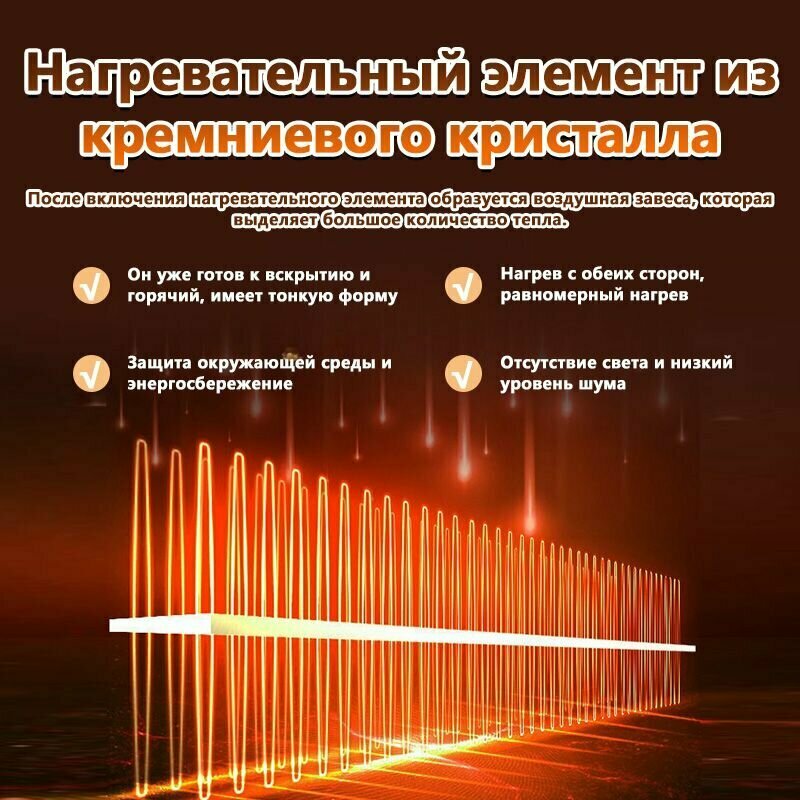 Электрорадиаторы Конвекторный обогреватель J1NSANGE ZY362, обогреватель для дома