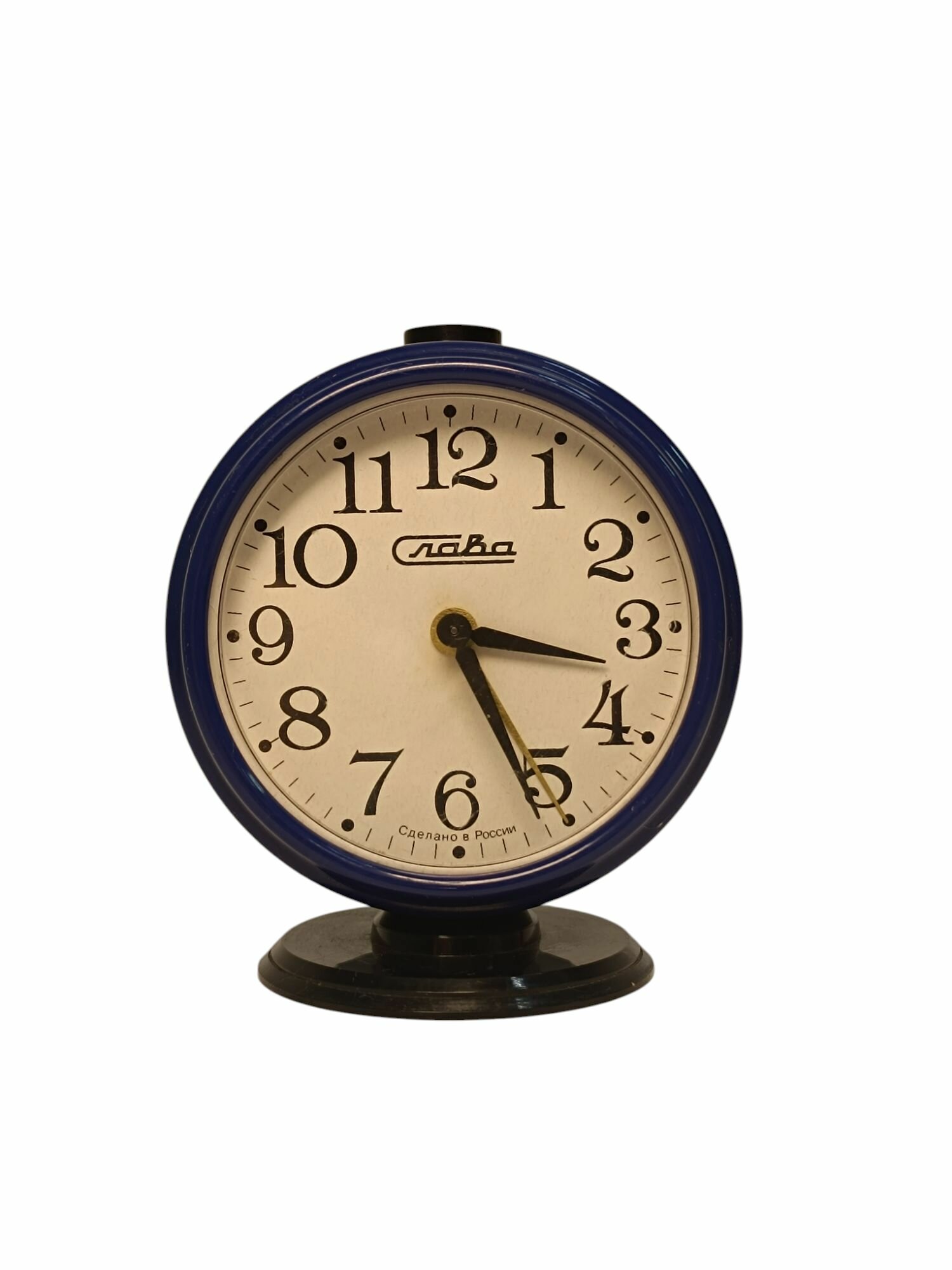 Советский будильник Слава Slava. Сделано в СССР.