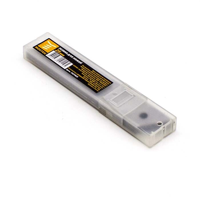 Лезвия для ножей MosTek сегментированные 25 x 0,7 мм