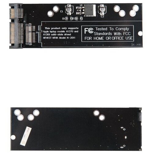 Adapter / Адаптер SSD - SATA 3.5 для Apple MacBook Air Late 2010 Mid 2011 на SATA3 NFHK N-2011