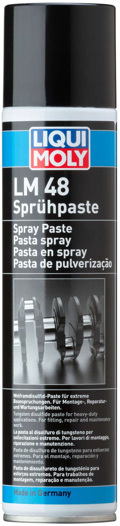 Паста монтажная liqui moly 0,3л lm 48 spruhpaste (аэрозоль), liqui moly, 3045