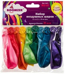 Набор воздушных шаров BOOMZEE BLS-25 Металлик (10 шт.)