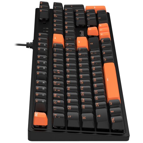 Клавиатура A4Tech Bloody S510 механическая черный USB for gamer S510 BLACK BLMS RED 668600₽