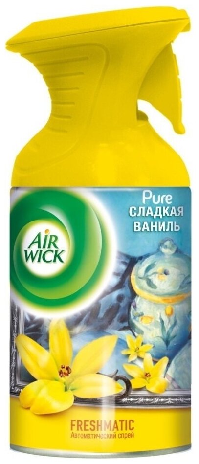 Air Wick аэрозоль Сладкая ваниль, 250 мл